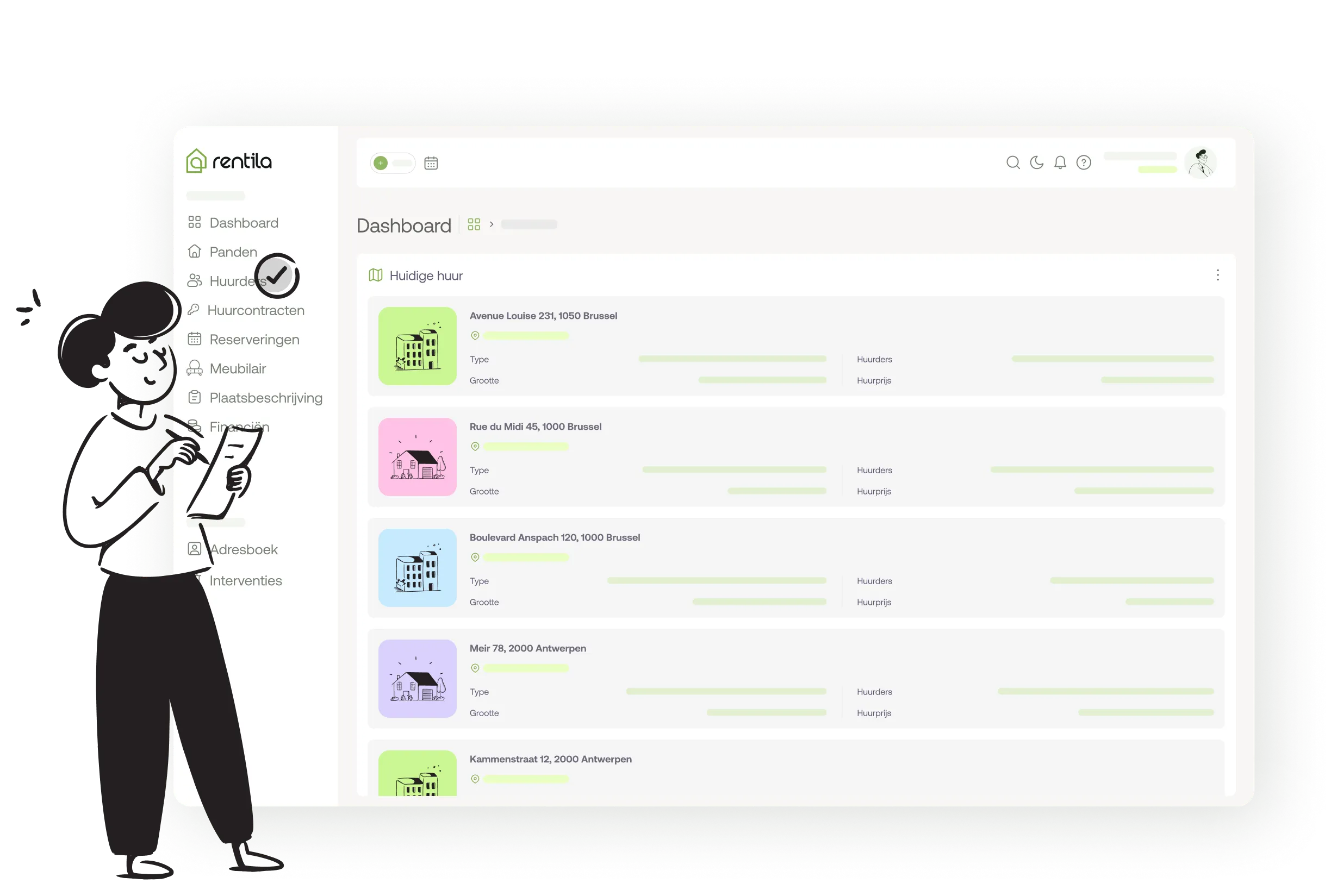Gratis online software voor verhuurbeheer.